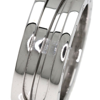 BVLGARI B.zero1 2 band #55 Ring K18 White Gold Ladies [Used]