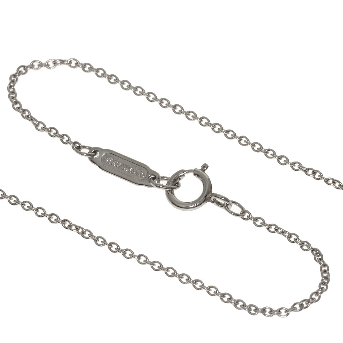 TIFFANY&Co. Garden Flower Diamond Necklace Platinum PT950 Ladies [Used]