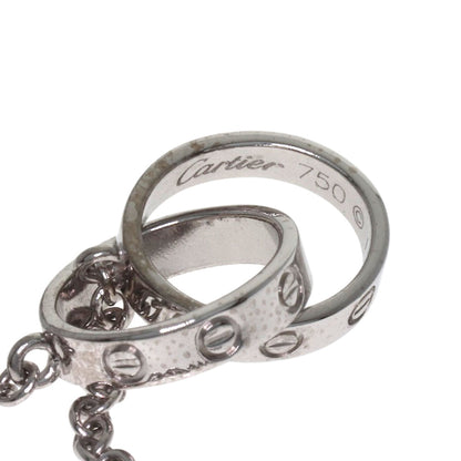 CARTIER Baby love Bracelet K18 White Gold Ladies [Used]