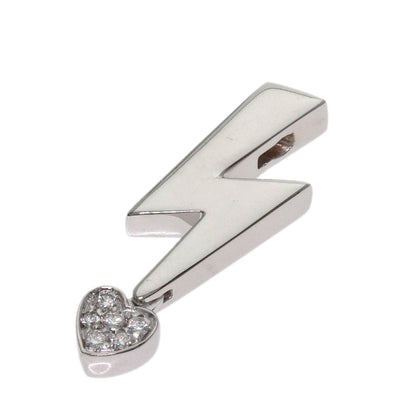 PIAGET Juliet Diamond Pendant top K18 White Gold Ladies [Used]