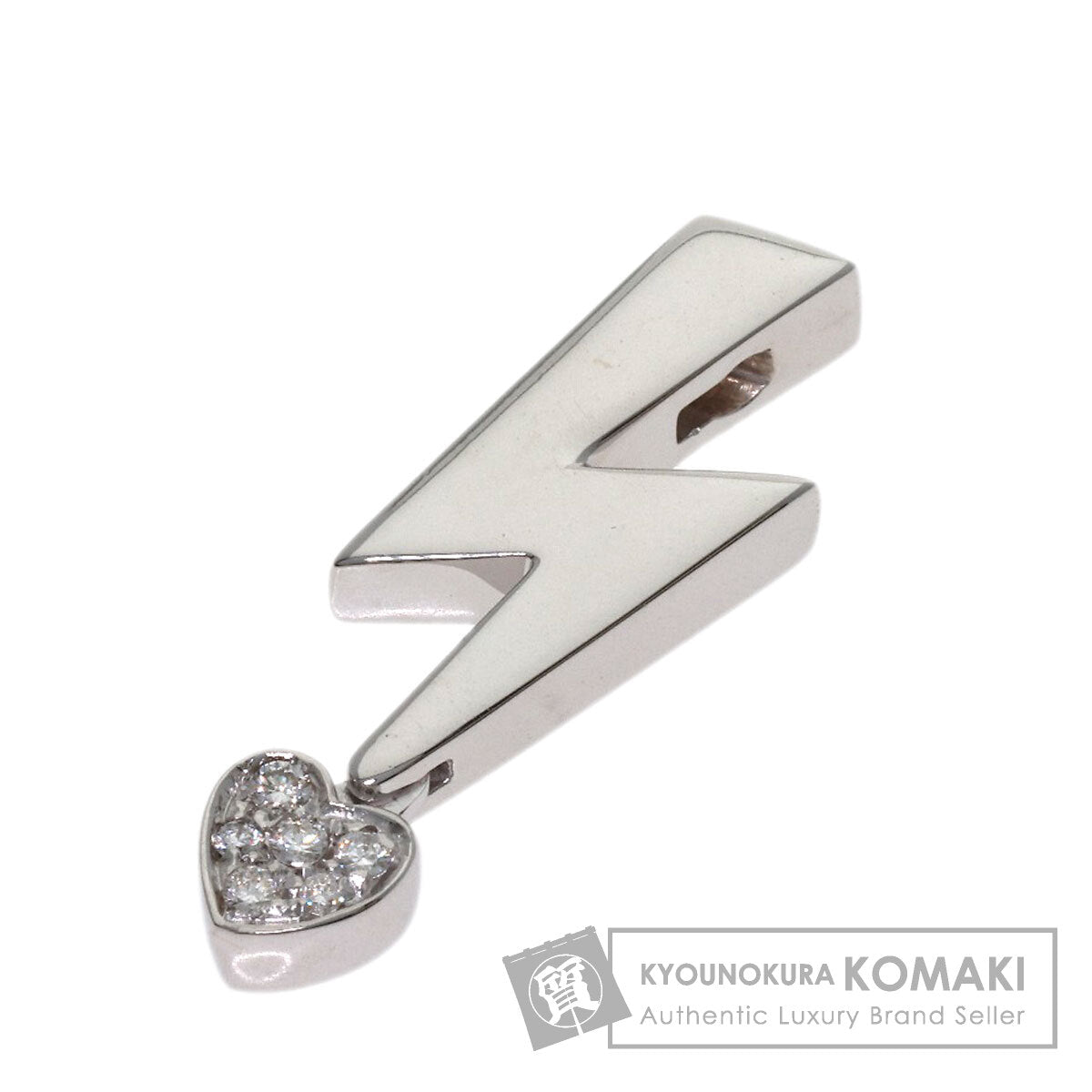 PIAGET Juliet Diamond Pendant top K18 White Gold Ladies [Used]