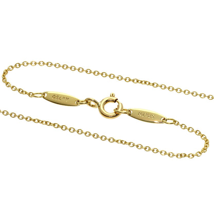 TIFFANY&Co. By The Yard Pair Shape Diamond Necklace K18 Yellow Gold Ladies [Used]