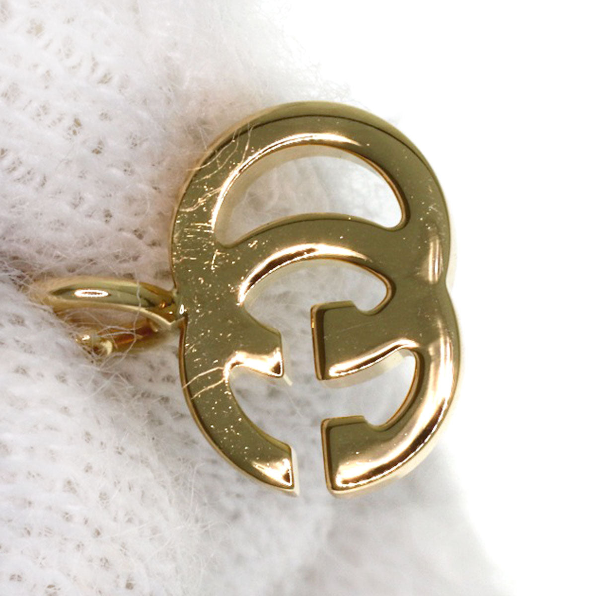 GUCCI GG Running Blue Topaz Necklace K18 Yellow Gold Ladies [Used]