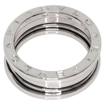 BVLGARI B.zero1 2 band #53 Ring K18 White Gold Ladies [Used]