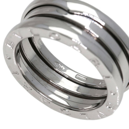 BVLGARI B.zero1 2 band #53 Ring K18 White Gold Ladies [Used]
