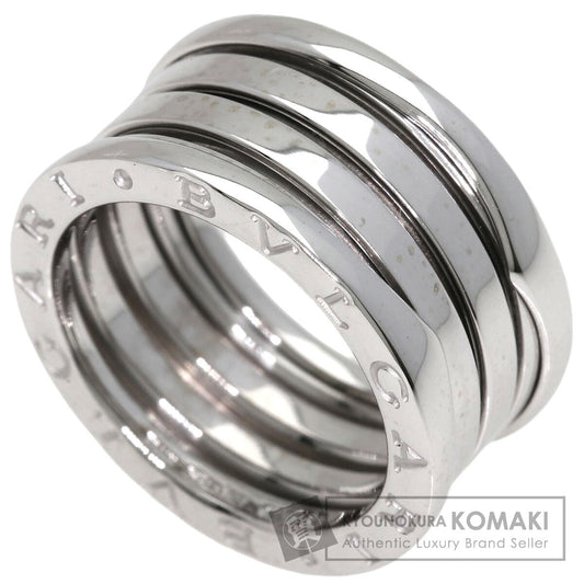 BVLGARI B.zero1 4 Band #53 Ring K18 White Gold Ladies [Used]