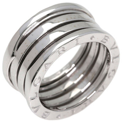 BVLGARI B.zero1 4 Band #53 Ring K18 White Gold Ladies [Used]