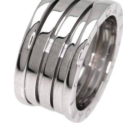 BVLGARI B.zero1 4 Band #53 Ring K18 White Gold Ladies [Used]