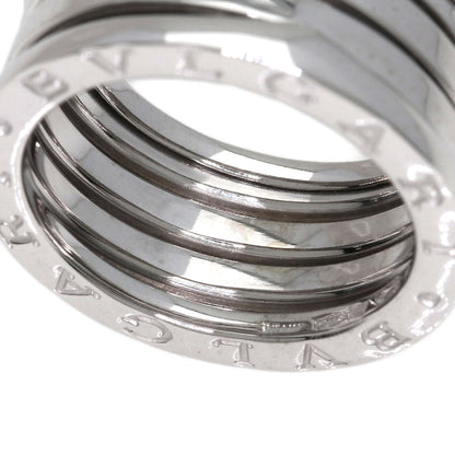 BVLGARI B.zero1 4 Band #53 Ring K18 White Gold Ladies [Used]