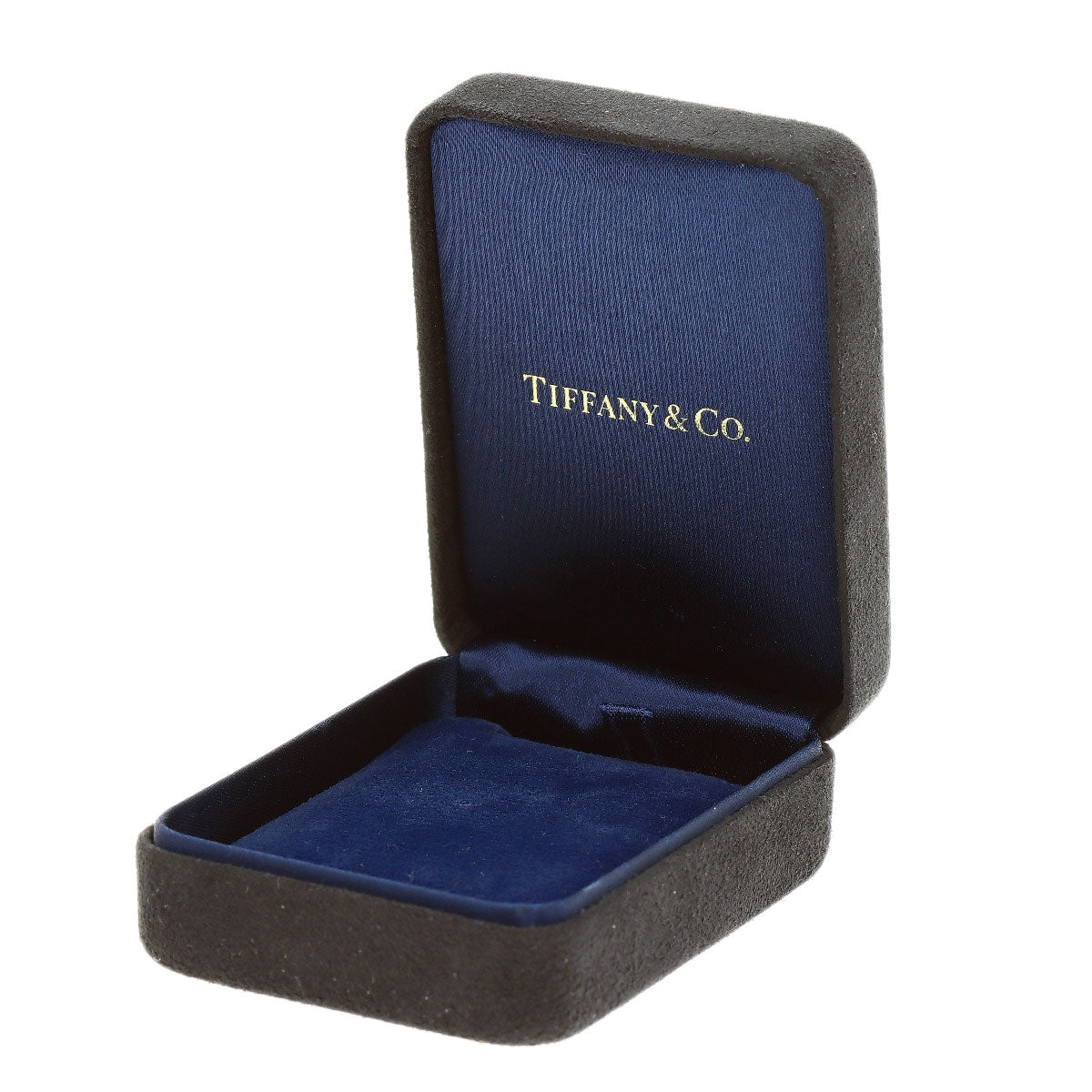 TIFFANY&Co. Open Heart Diamond Necklace K18 Yellow Gold Ladies [Used]