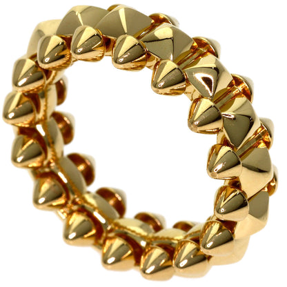 CARTIER Clash de Cartier MM #49 Ring K18 Yellow Gold Ladies [Used]