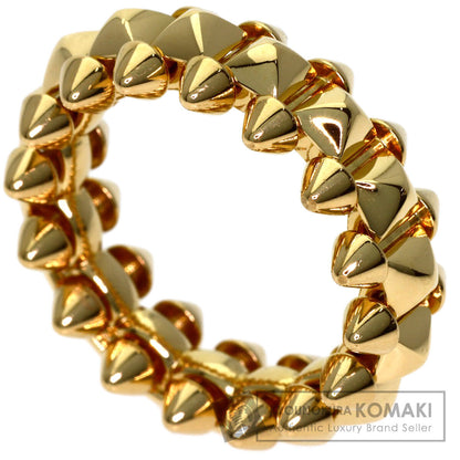 CARTIER Clash de Cartier MM #49 Ring K18 Yellow Gold Ladies [Used]