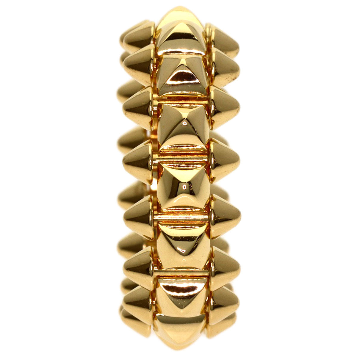 CARTIER Clash de Cartier MM #49 Ring K18 Yellow Gold Ladies [Used]