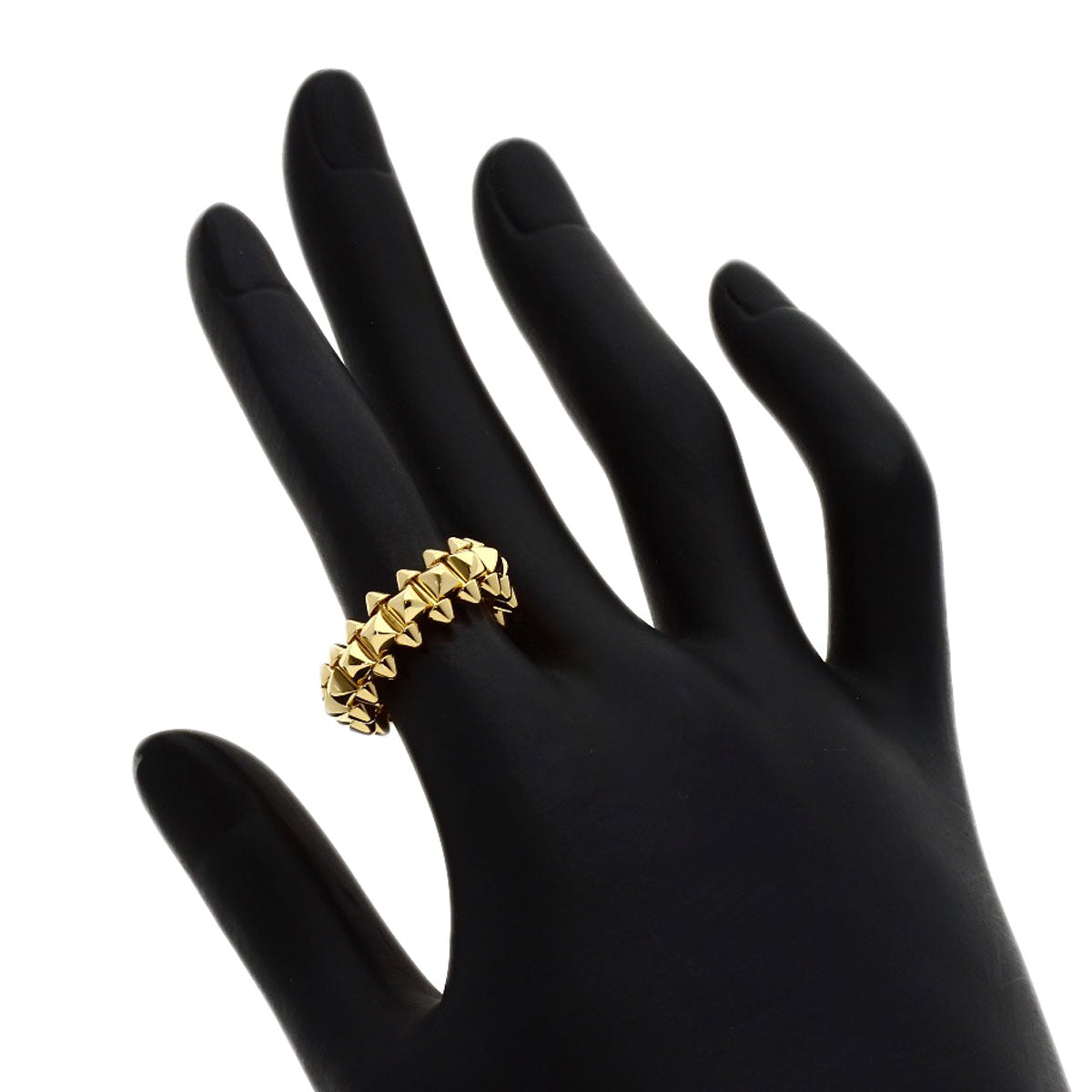 CARTIER Clash de Cartier MM #49 Ring K18 Yellow Gold Ladies [Used]