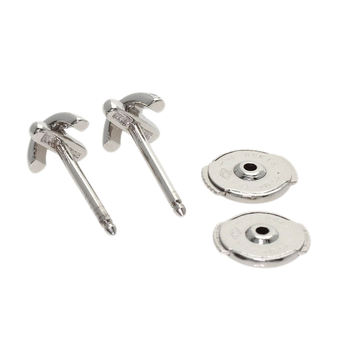 TIFFANY&Co. Cross Signature Diamond earring Platinum PT950 Ladies [Used]