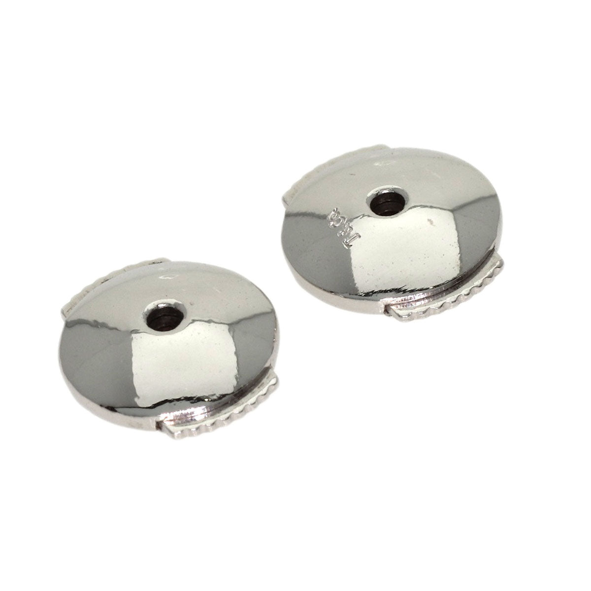 TIFFANY&Co. Cross Signature Diamond earring Platinum PT950 Ladies [Used]