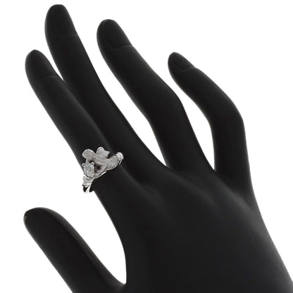 Carrera y Carrera Angel 1P Diamond Ring K18 White Gold Ladies [Used]