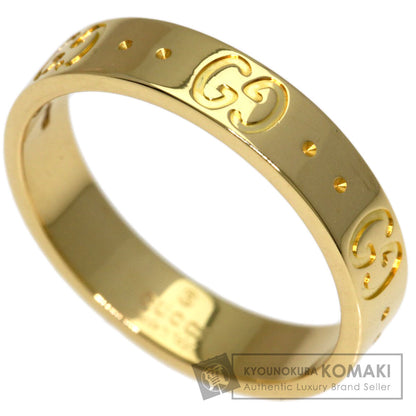 GUCCI Icon # 13 Ring K18 Yellow Gold Ladies [Used]