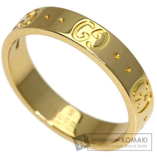 GUCCI Icon # 13 Ring K18 Yellow Gold Ladies [Used]