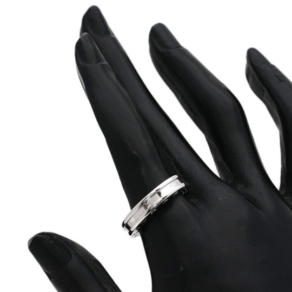 BVLGARI B.zero1 1 band #55 Ring K18 White Gold Ladies [Used]