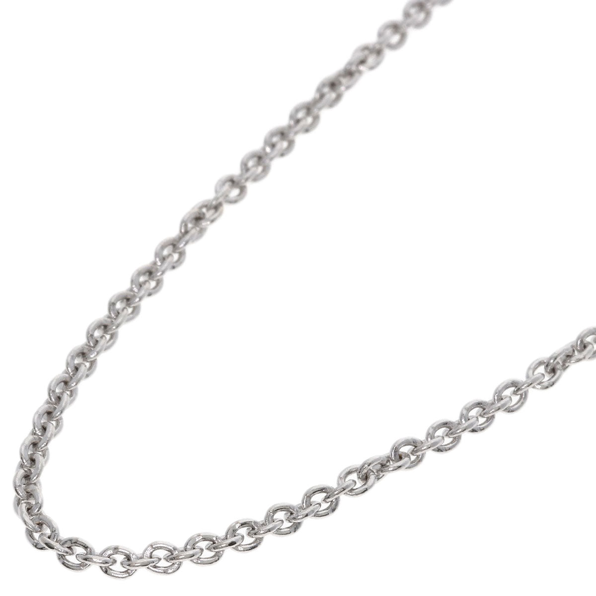 BVLGARI Chain 15.7" Necklace K18 White Gold Ladies [Used]