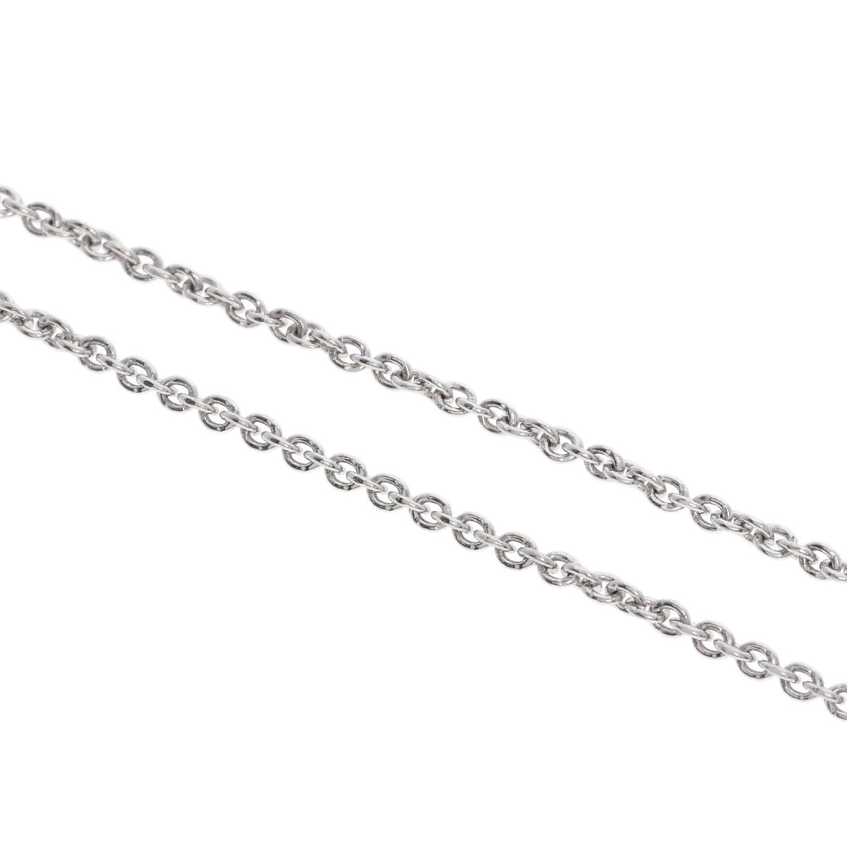 BVLGARI Chain 15.7" Necklace K18 White Gold Ladies [Used]