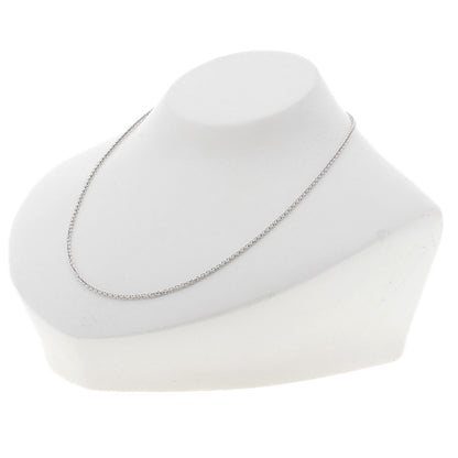 BVLGARI Chain 15.7" Necklace K18 White Gold Ladies [Used]