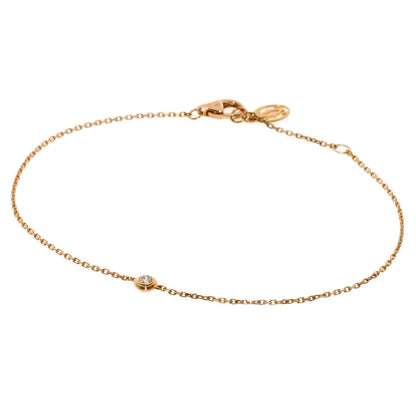 CARTIER Damour Diamant Léger Mini Diamond Bracelet K18 Pink Gold Ladies [Used]
