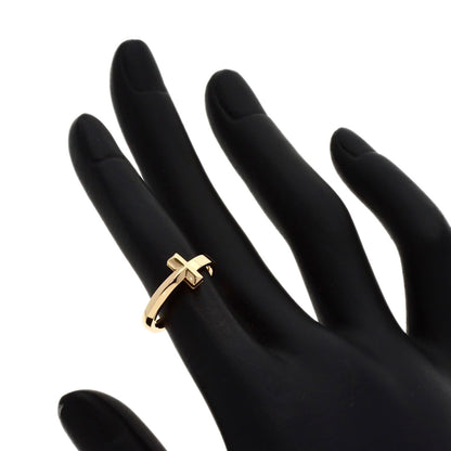 TIFFANY&Co. T One Narrow Ring K18 Pink Gold Ladies [Used]