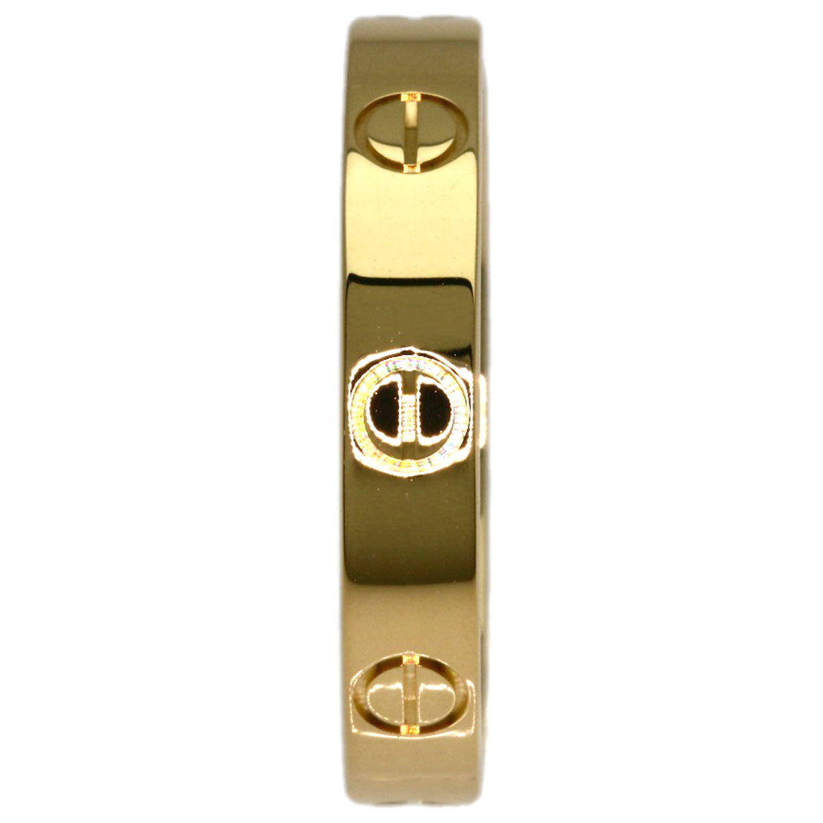 CARTIER Mini love ring #57 Ring K18 Yellow Gold Ladies [Used]