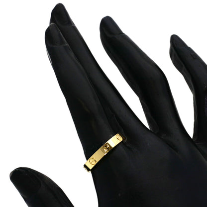 CARTIER Mini love ring #57 Ring K18 Yellow Gold Ladies [Used]