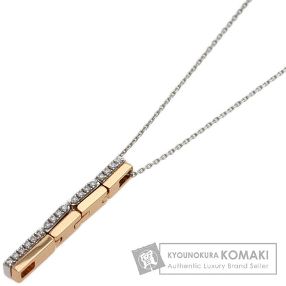 TASAKI Two-Tone  2WAY Diamond Necklace K18 White Gold 18K Pink GoldLadies [Used]