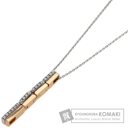 TASAKI Two-Tone  2WAY Diamond Necklace K18 White Gold 18K Pink GoldLadies [Used]