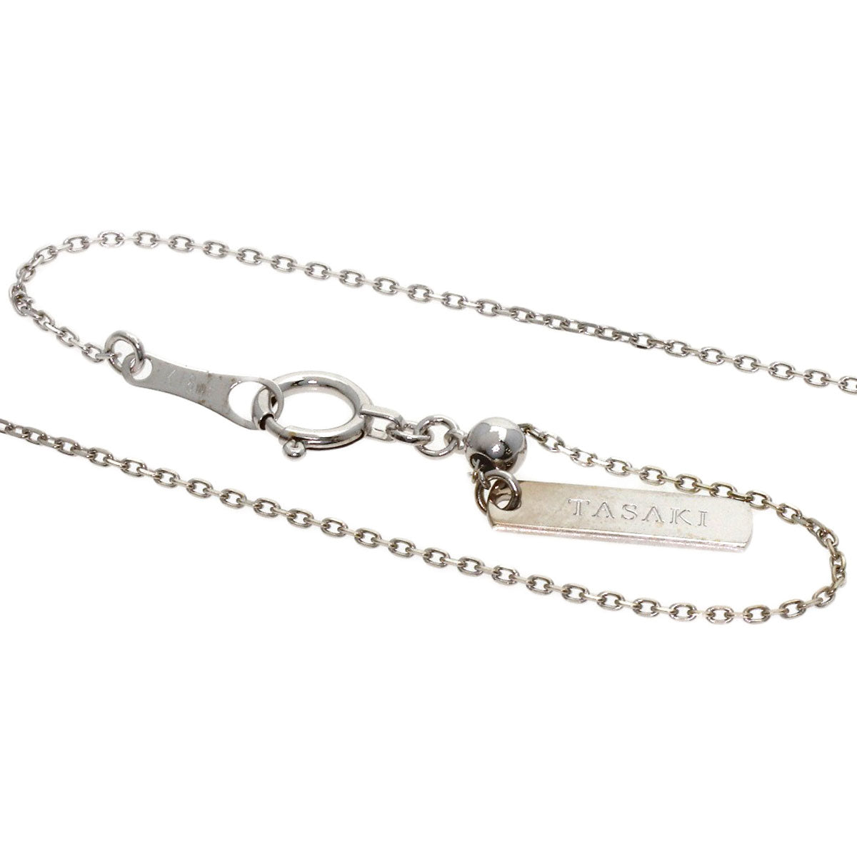 TASAKI Two-Tone  2WAY Diamond Necklace K18 White Gold 18K Pink GoldLadies [Used]