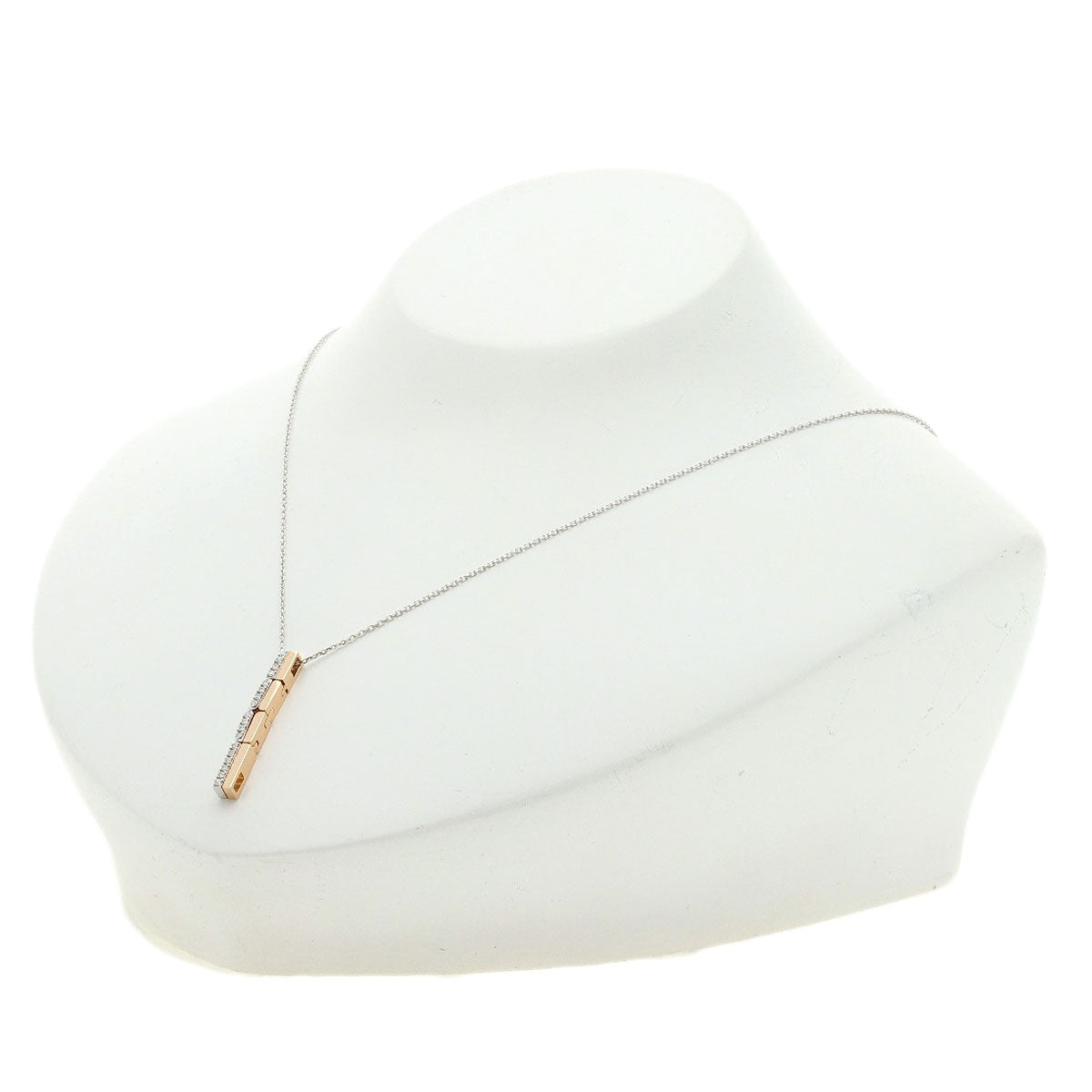 TASAKI Two-Tone  2WAY Diamond Necklace K18 White Gold 18K Pink GoldLadies [Used]