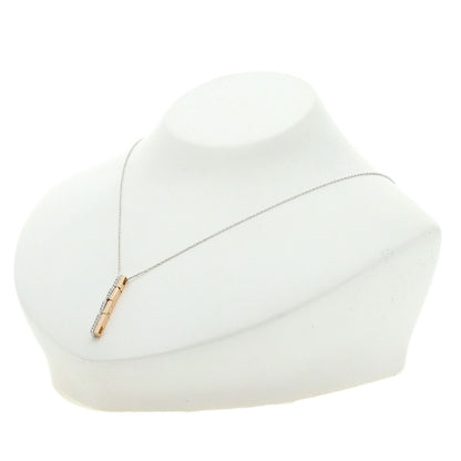 TASAKI Two-Tone  2WAY Diamond Necklace K18 White Gold 18K Pink GoldLadies [Used]