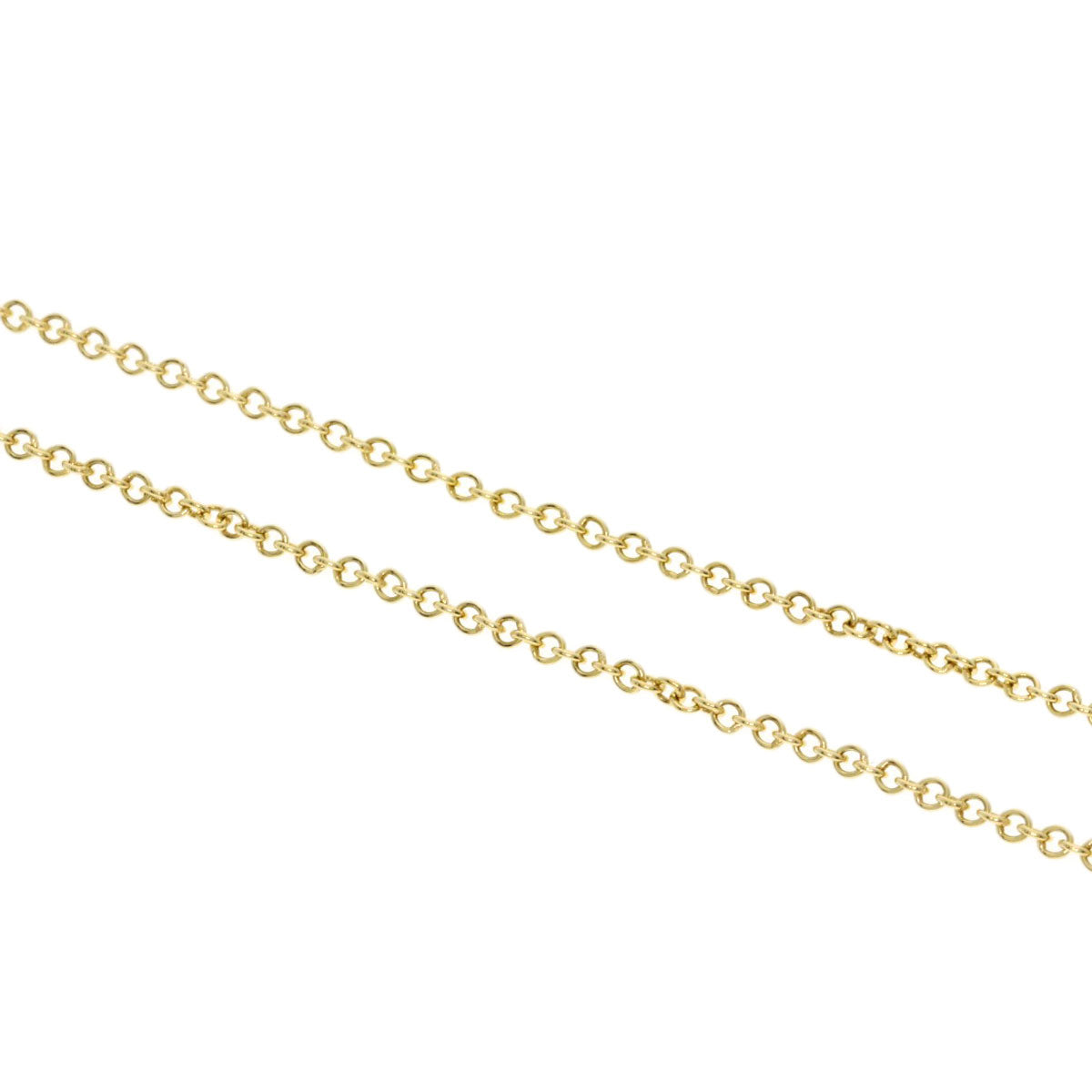 TIFFANY&Co. Chain 15.7" Necklace K18 Yellow Gold Ladies [Used]