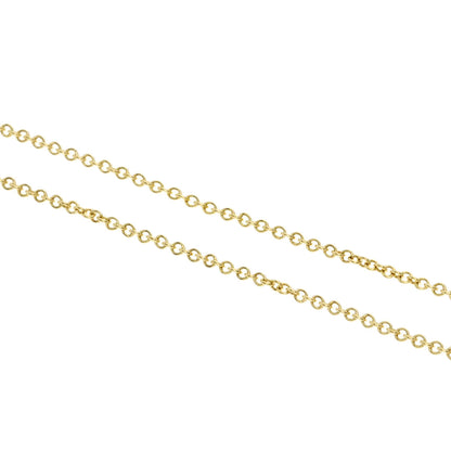 TIFFANY&Co. Chain 15.7" Necklace K18 Yellow Gold Ladies [Used]