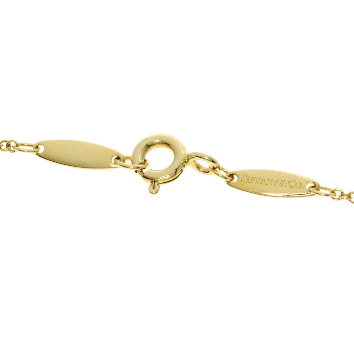 TIFFANY&Co. Chain 15.7" Necklace K18 Yellow Gold Ladies [Used]
