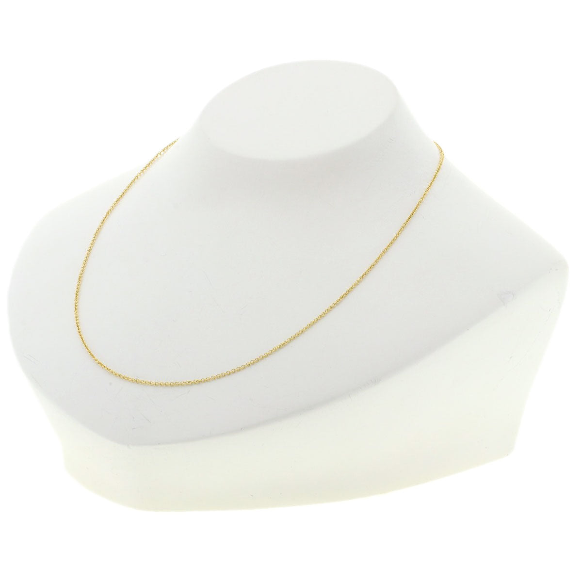 TIFFANY&Co. Chain 15.7" Necklace K18 Yellow Gold Ladies [Used]