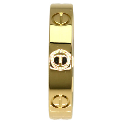 CARTIER Mini love ring #49 Ring K18 Yellow Gold Ladies [Used]