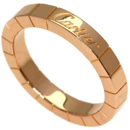 CARTIER Laniere # 49 Ring K18 Pink Gold Ladies [Used]