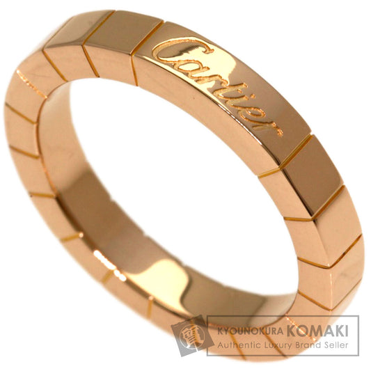 CARTIER Laniere # 49 Ring K18 Pink Gold Ladies [Used]