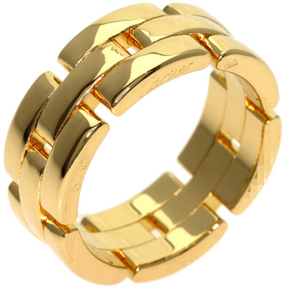 CARTIER Maillon PANTHERE #57 Ring K18 Yellow Gold Ladies [Used]