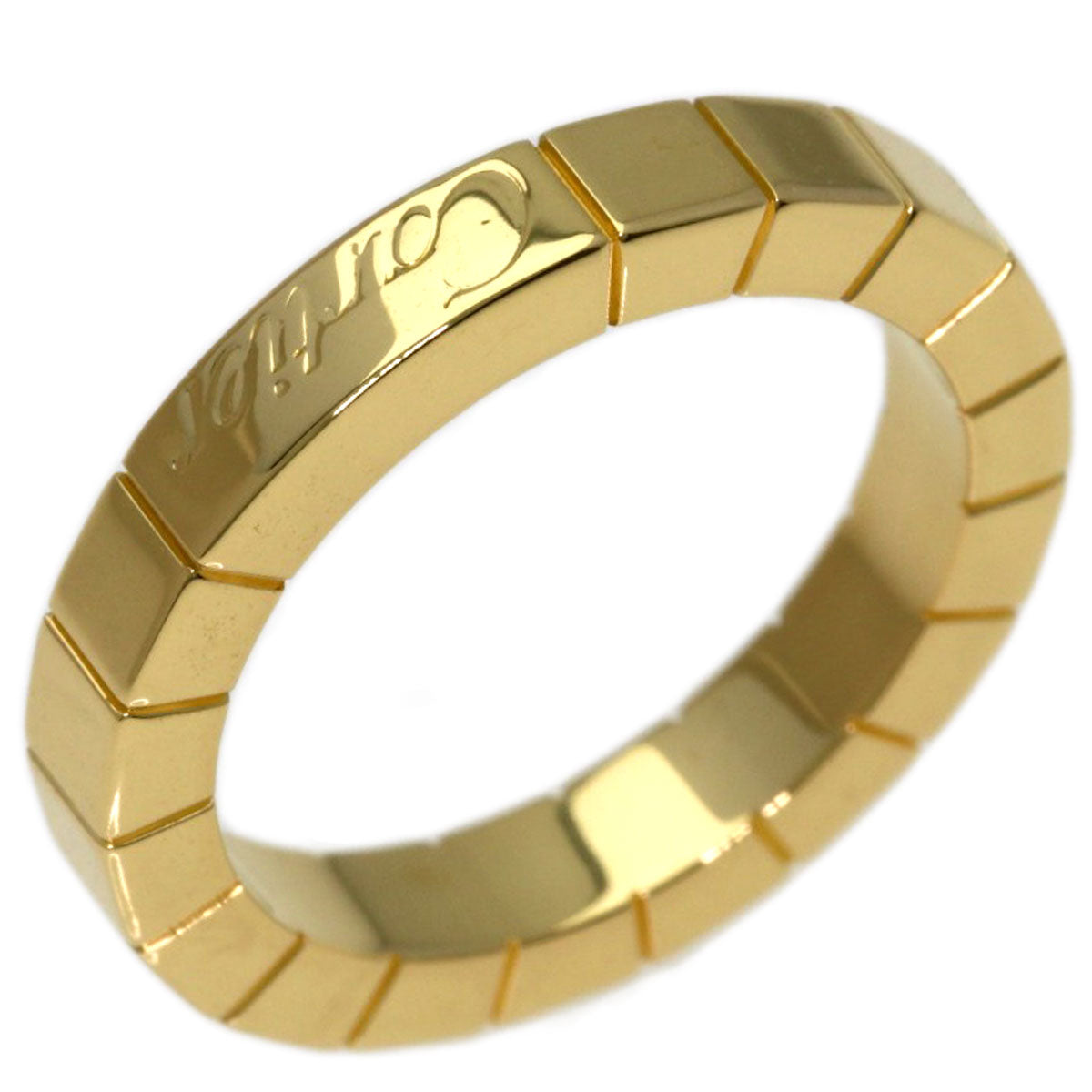 CARTIER Raniere #46 Ring K18 Yellow Gold Ladies [Used]
