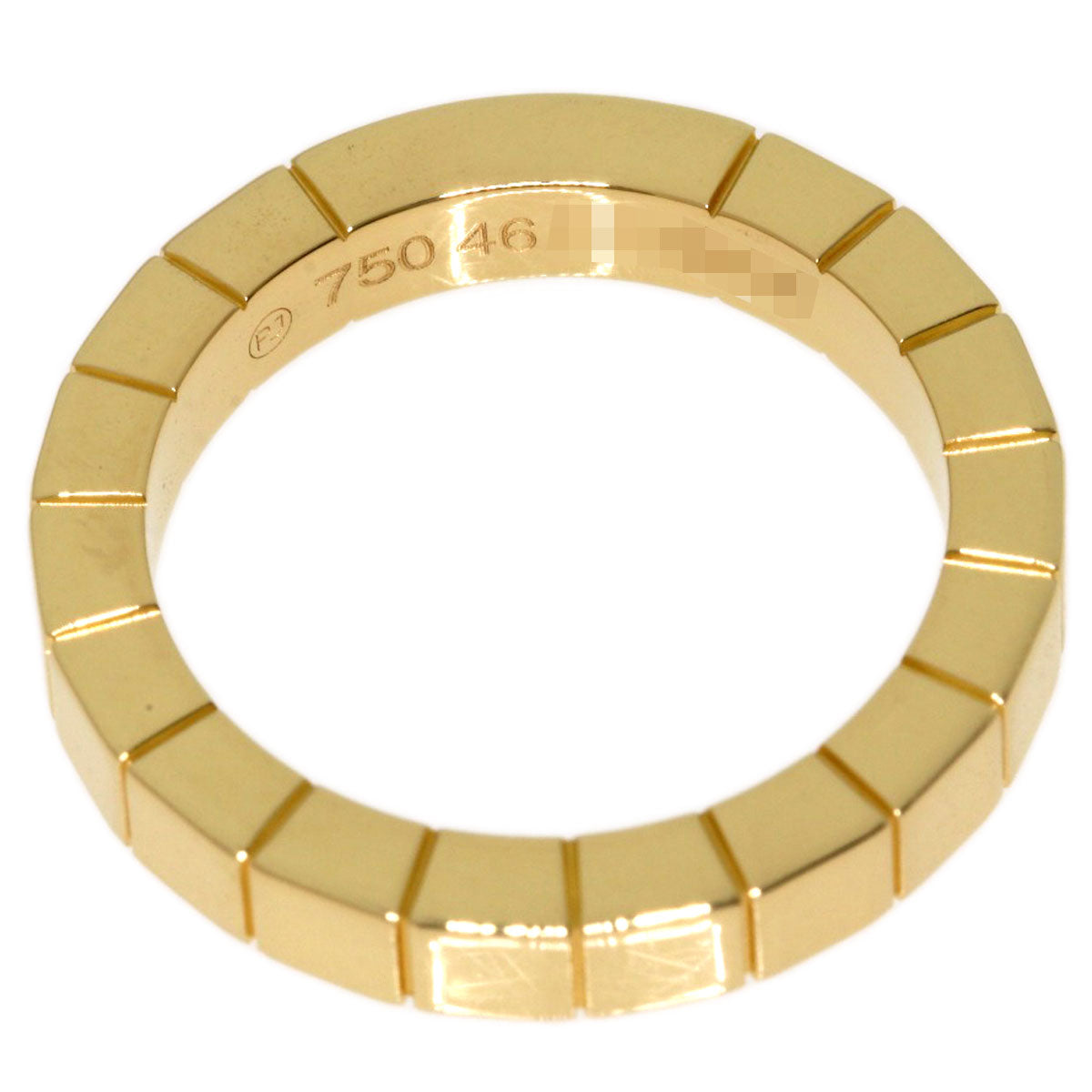 CARTIER Raniere #46 Ring K18 Yellow Gold Ladies [Used]