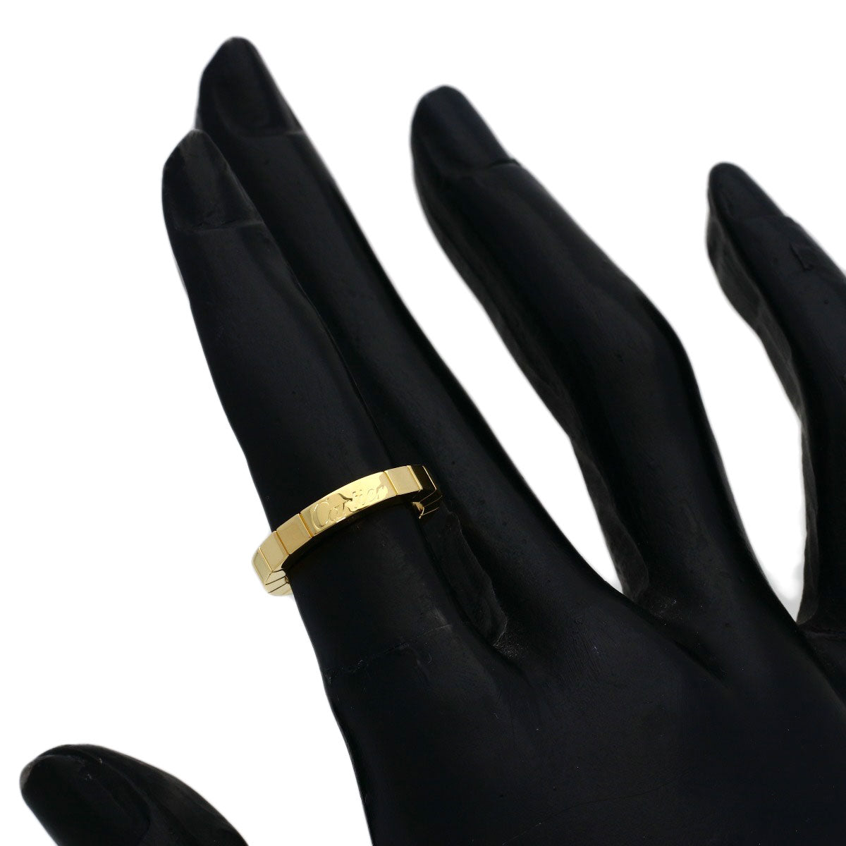CARTIER Raniere #46 Ring K18 Yellow Gold Ladies [Used]