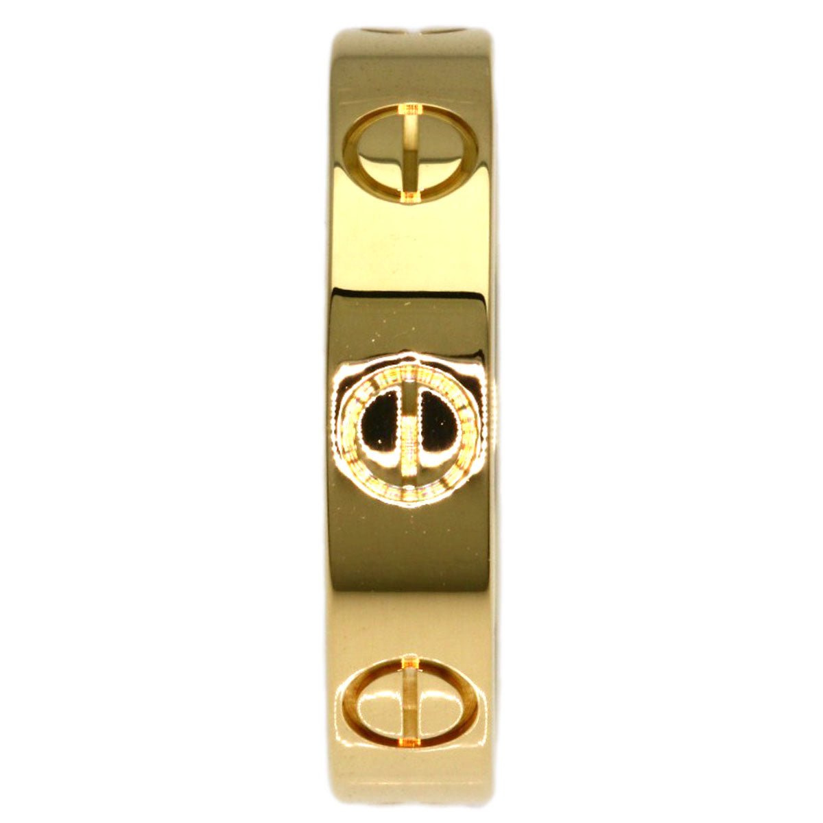 CARTIER Mini love ring #46 Ring K18 Yellow Gold Ladies [Used]