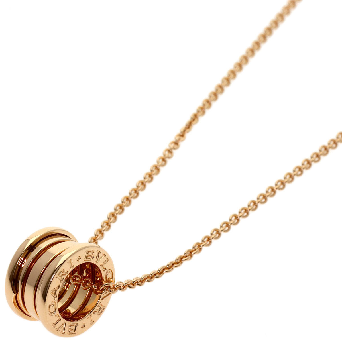 BVLGARI B.zero1 Necklace K18 Pink Gold Ladies [Used]