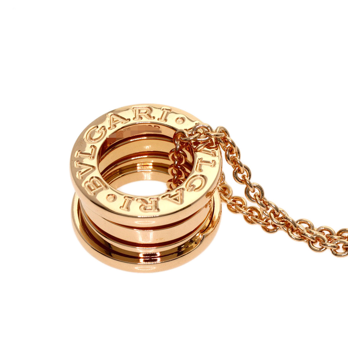 BVLGARI B.zero1 Necklace K18 Pink Gold Ladies [Used]